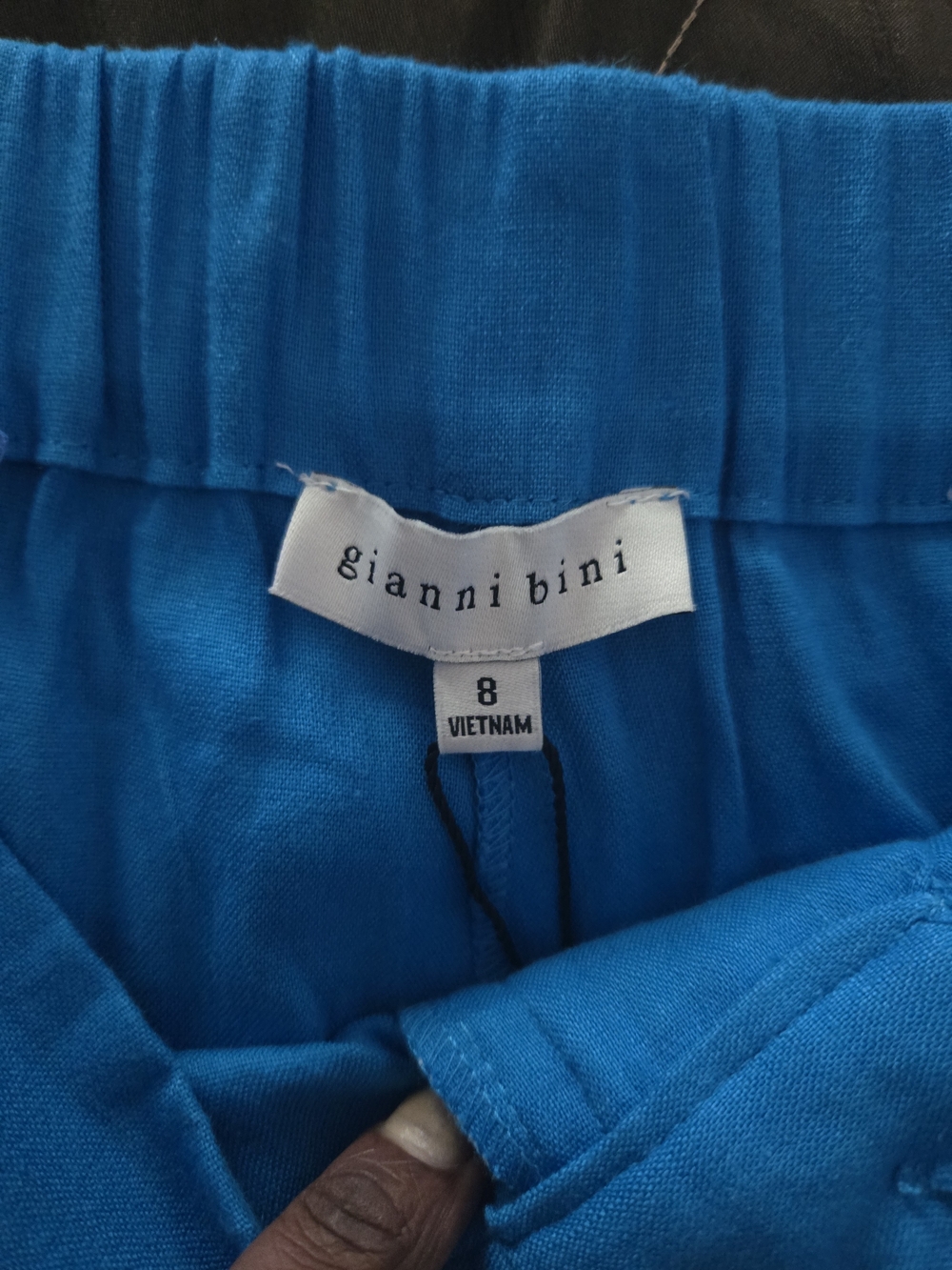 Gianni Bini Wide-Leg Pants in Bright Teal - Picture 3 of 10